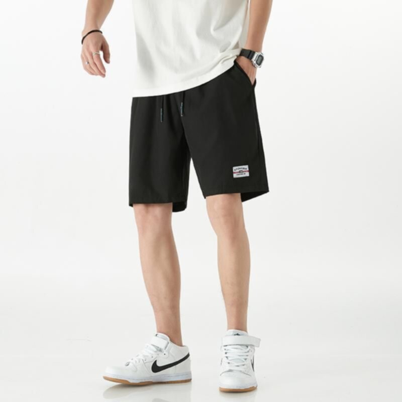Breathable quick drying sports shorts loose men's beach shorts
